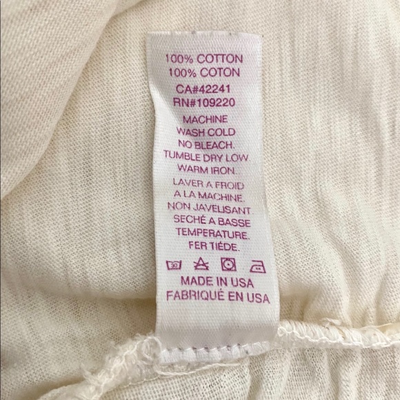 Velvet by Graham & Spencer Cream Wrap Top - Picture 11 of 12